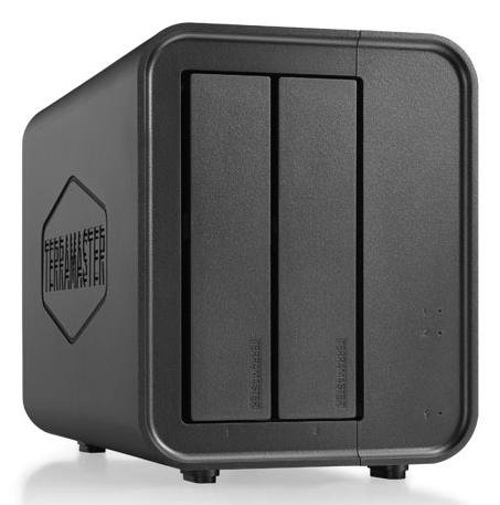 TerraMaster D2-320 2-Bay DAS USB 3.2 RAID Schwarz