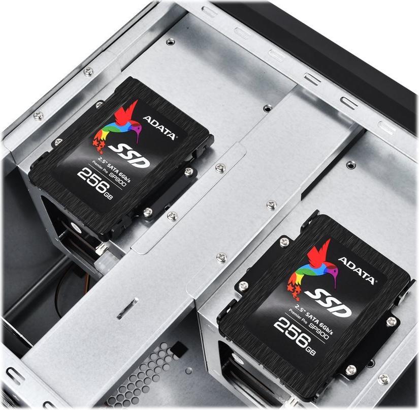 SilverStone Case Storage CS381 micro ATX Tower Schwarz