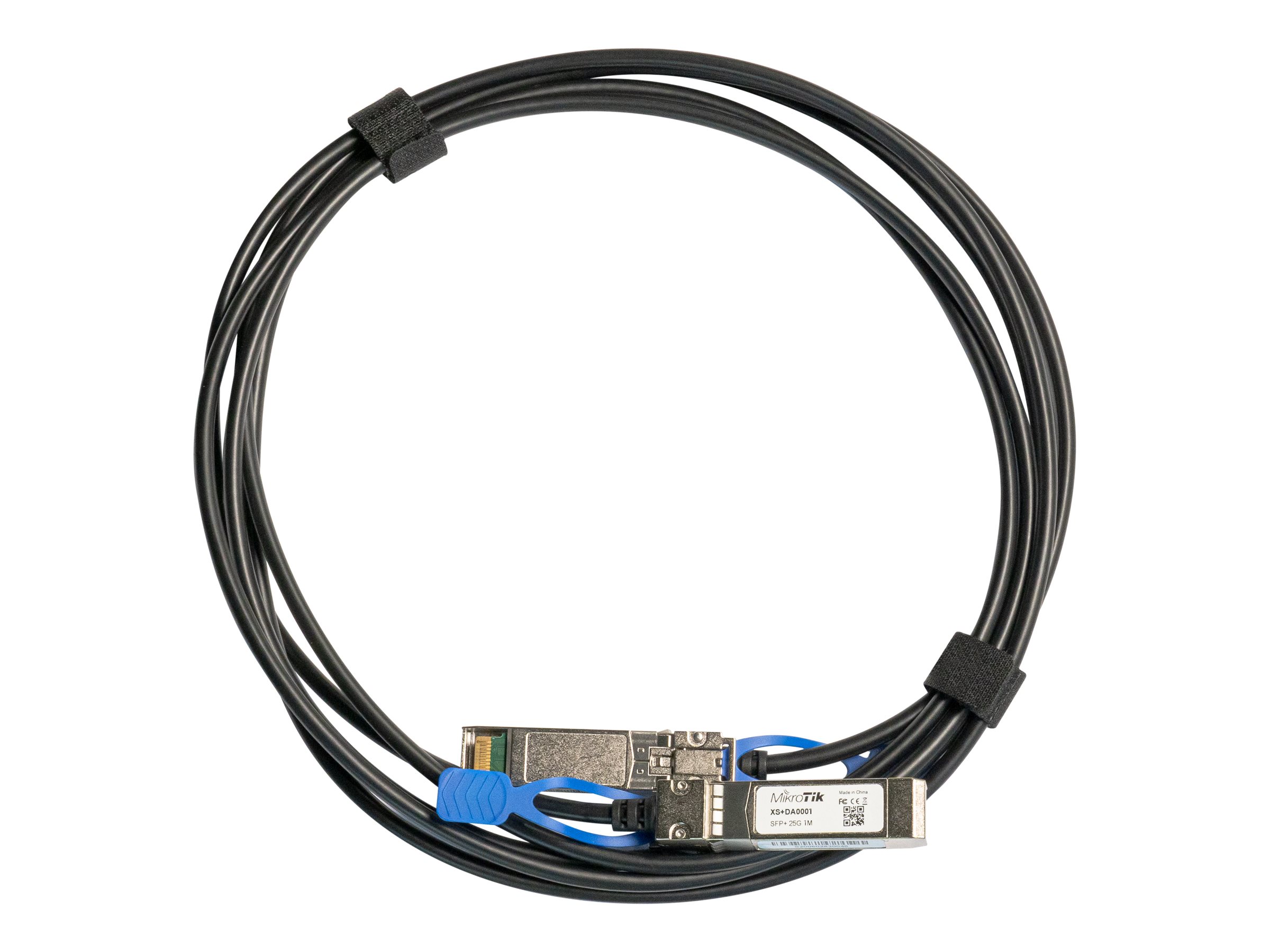 MikroTik XS+DA0001 SFP28 Direct-Attach-Kabel 1 m 25 Gbit/s Schwarz