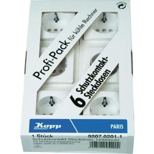 Kopp Einsatz Schutzkontakt-Steckdose Paris Weiß 920702011 (920702011)