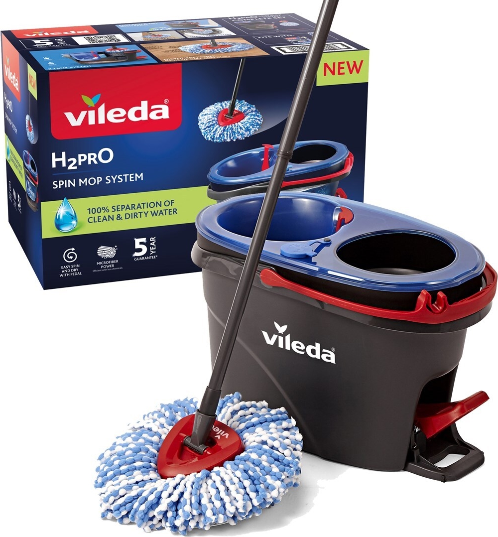 Vileda H2PRO Spin Mop System (178333)