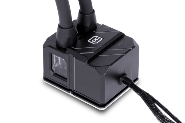 Alphacool Eisbaer Pro HPE Aurora 360 CPU AIO All-in-One-Flüssigkeitskühler Schwarz