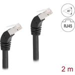 DeLOCK 80276 Netzwerkkabel Schwarz 2 m Cat6a SF/UTP (S-FTP) (80276)