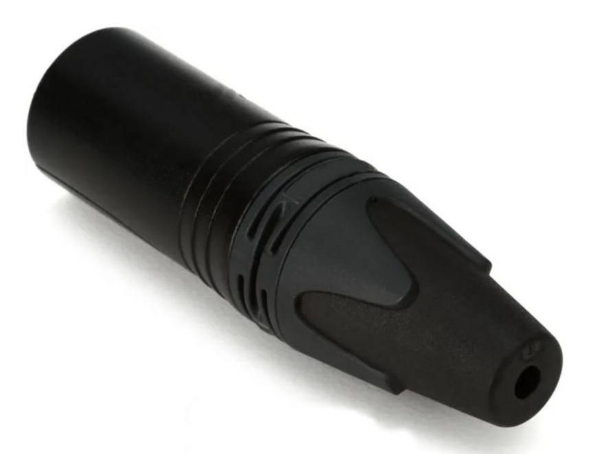 Equip 147930 3-poliger XLR-Kabelstecker Schwarz