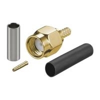 Wentronic Goobay RP-SMA Crimpstecker - für RG-174 und RG-316 (51695)