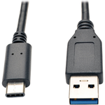 Tripp Lite 3ft USB 3.1 Gen 2 USB-C to USB-A Cable 10 Gbps USB Type-C M/M 3' (U428-003-G2)