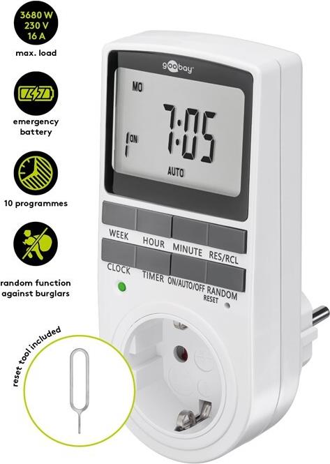 goobay Digitale Zeitschaltuhr 64900 (64900)