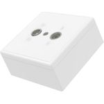 Hama Antennen-Endsteckdose, 75 Ohm, Aufputz (00205229)