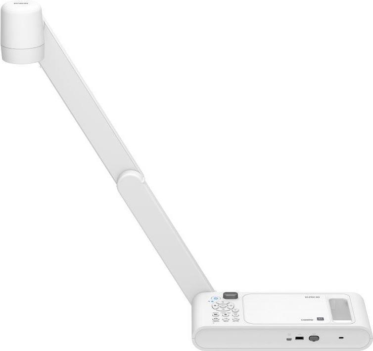 Epson ELPDC30 Dokumentenkamera 4K UHD 13 MP Weiß