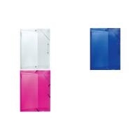 herlitz Heftbox, DIN A4, aus PP, transluzent-blau Rückenbreite: 40 mm, Maße: (B)250 x (T)40 x (H)330 mm (1948686)