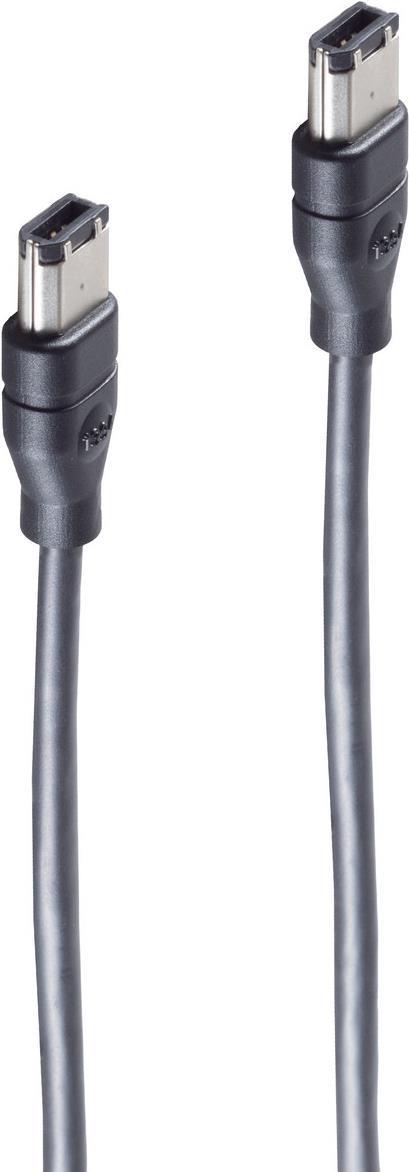 shiverpeaks BS77203 - FireWire 400 (IEEE 1394/IEEE 1394a) - 6-p - 6-p - Schwarz - Männlich/Männlich - 400 Mbit/s (BS77203)