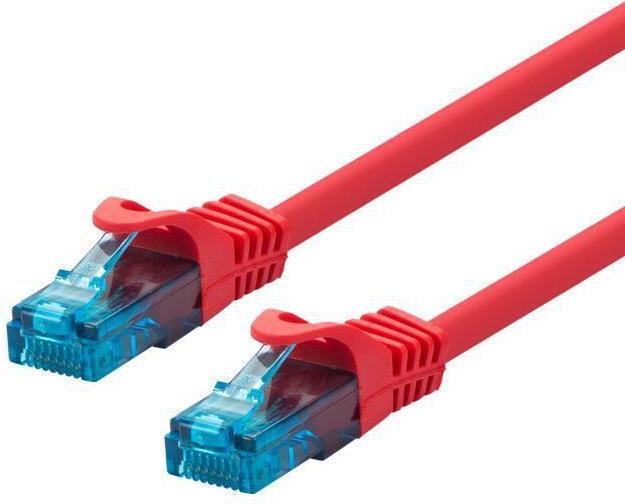 LOGON TCU55U0025R Netzwerkkabel Rot 0,25 m Cat5e U/UTP (UTP) (TCU55U0025R)