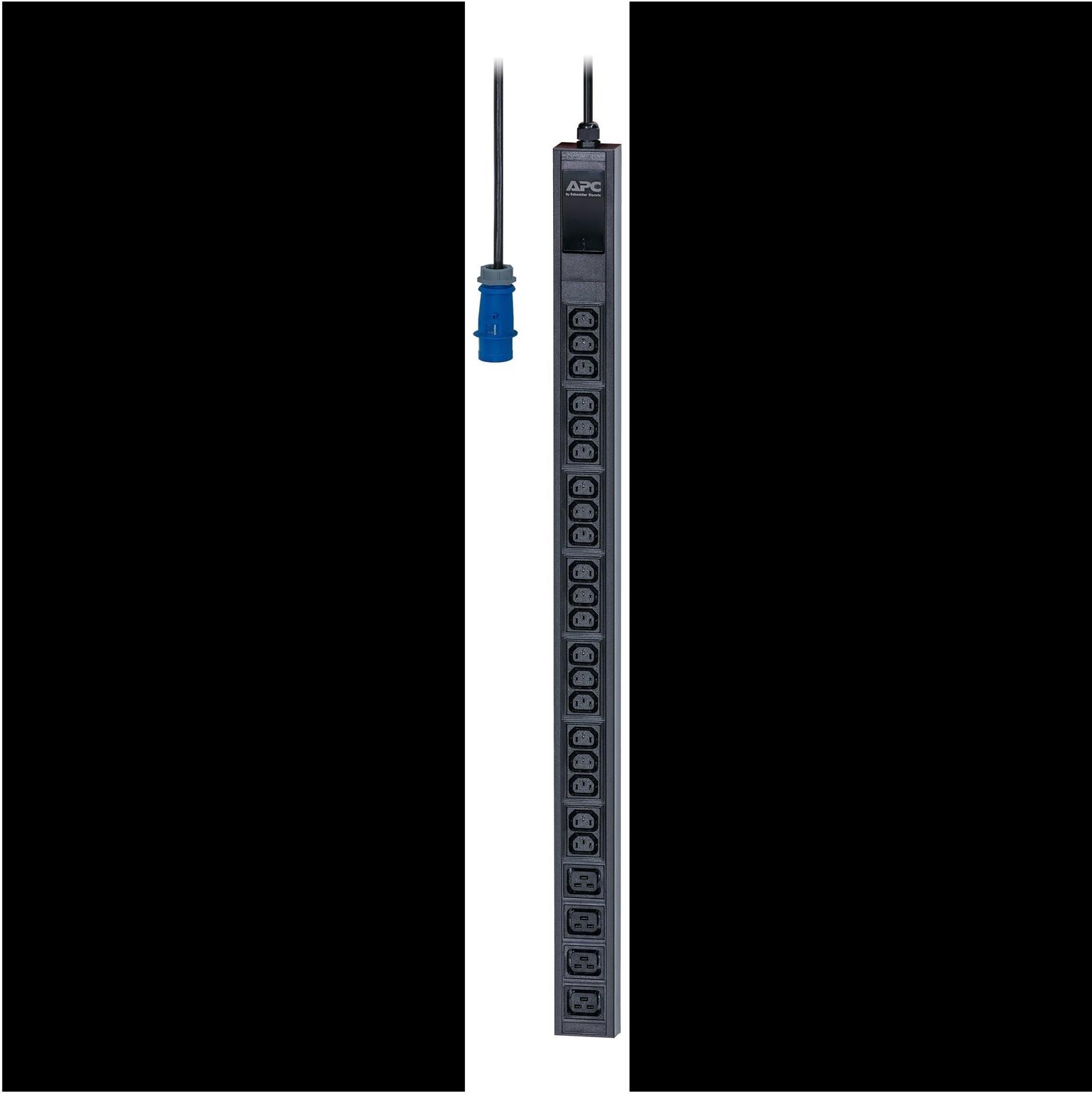 APC Easy Basic Rack PDU EPDU1116B Stromverteilereinheit 0U 3680 VA 24 AC-Ausgänge Schwarz