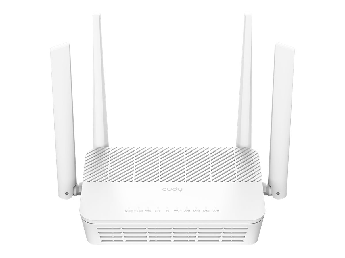 Cudy WR3000S WLAN-Router Wi-Fi 6 Dual-Band Weiß