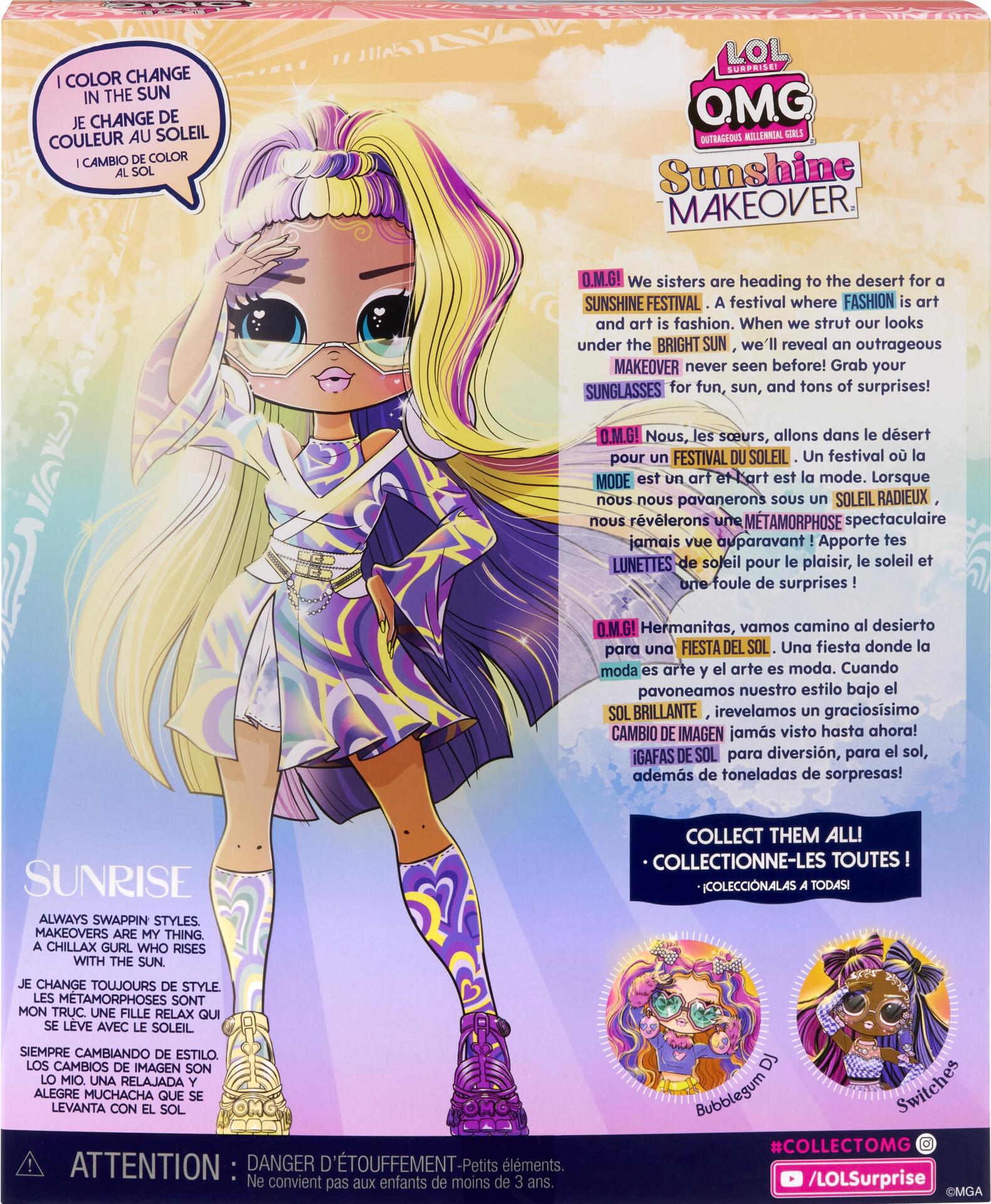 MGA Entertainment L.O.L. Surprise! Sunrise Modepuppe Mehrfarbig