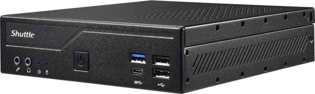 Shuttle XPC slim DH610 Barebone LGA 1700 Intel H610 Schwarz