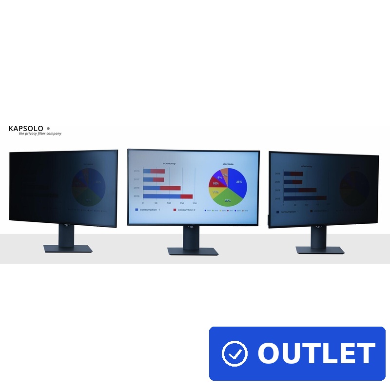 KAPSOLO 3H Anti-Glare - entspiegelnde Displayschutzfolie / Displayschutzfilter für Lenovo ThinkVision Pro2840m (KAP11034) (B-Ware)