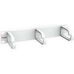 Equip Kabeldurchführung 10" 1HE 3x Plastikringe weiß (327342)