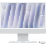 APPLE iMac Z1E2 59,62cm 23,5Zoll Standardglas M4 8C CPU/8C GPU/16C N.E. 16GB 1TB SSD Ohne Eth MM MaKey DE Silber (Z1E2-MWUC3D/A-078PP6)