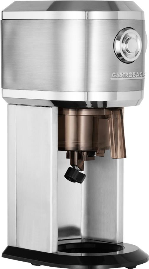 Gastroback Design Ice Shaver Eiszerkleinerer 0,2 l 35 W Schwarz/Silber