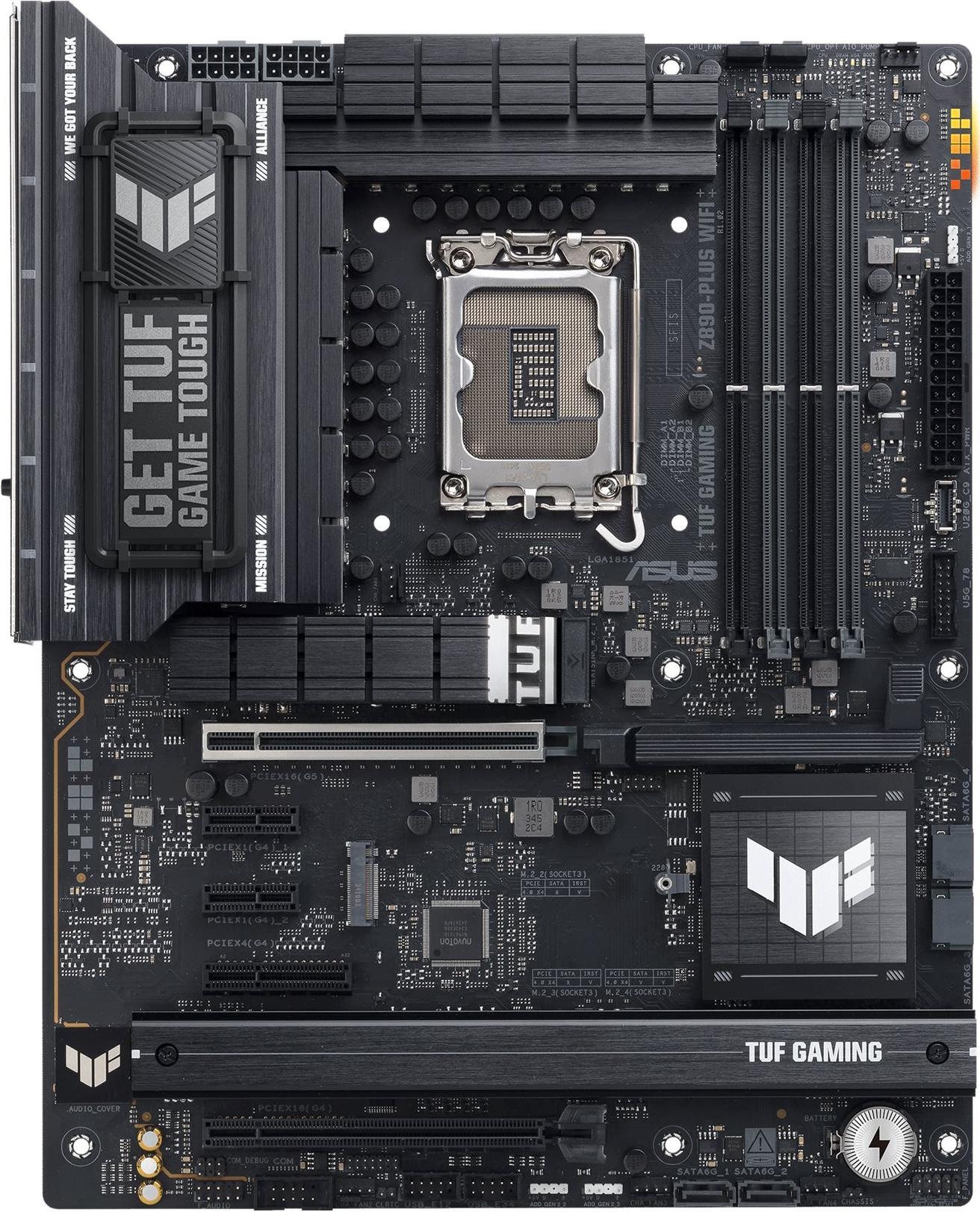 ASUS TUF Gaming TUF GAMING Z890-PLUS WIFI ATX Intel Z890 LGA1851 Schwarz