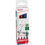 EDDING 361 Whiteboard-Marker farbsortiert 1.0 mm 4 St. (4-361-4-2)