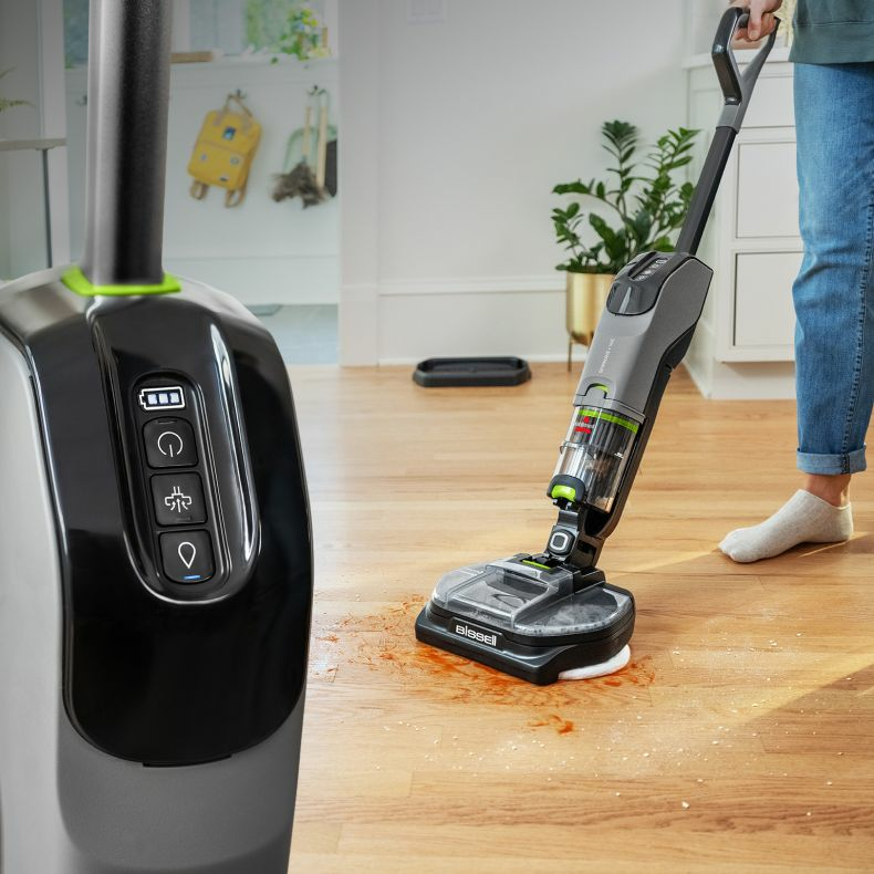 BISSELL SpinWave Vac Pet Pro 3898N Akku-Stabstaubsauger 70 min Schwarz, Grau