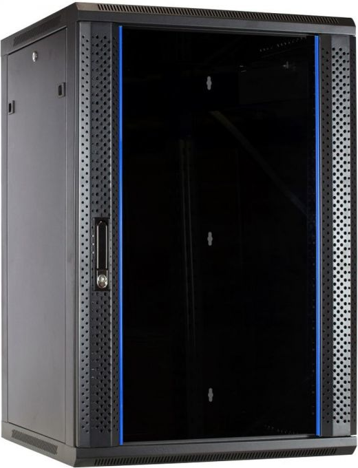 DSIT 22 HE Serverschrank, Wandgehäuse mit Glastür (BxTxH) 600 x 600 x 1100mm (DS6622-WAND)