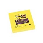 Post-it Haftnotiz Super Sticky 65412SY 76x76mm 90Blatt gelb - 1 Stück (65412SY)