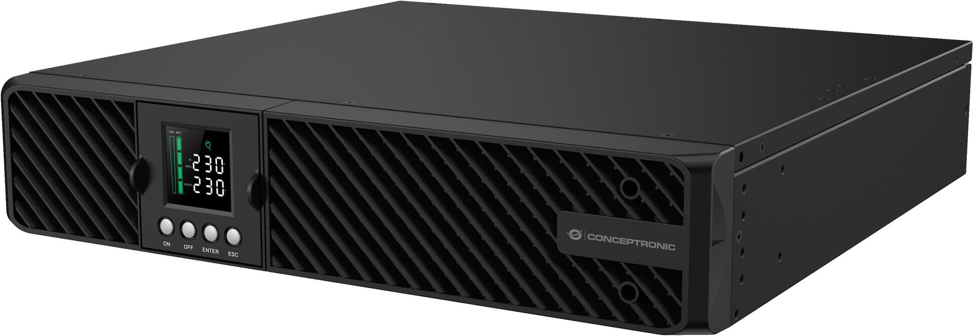 Conceptronic ZEUS51E1K 1000VA 1000W Online USV (ZEUS51E1K)