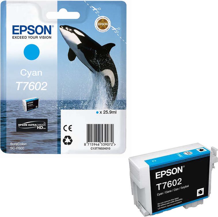 Epson T7602 Cyan Original (C13T76024010)