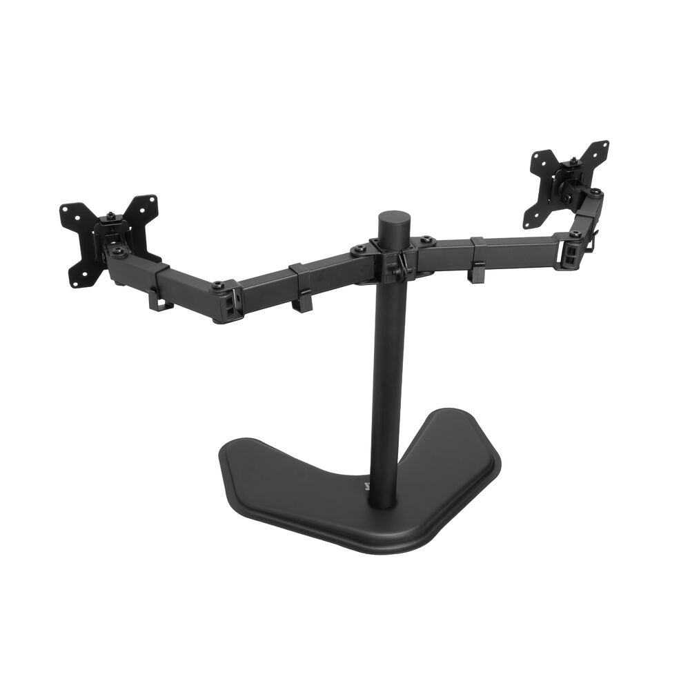 ACT Essentials Monitorhalterung Tischständer für 2 Monitore bis 32" Schwarz