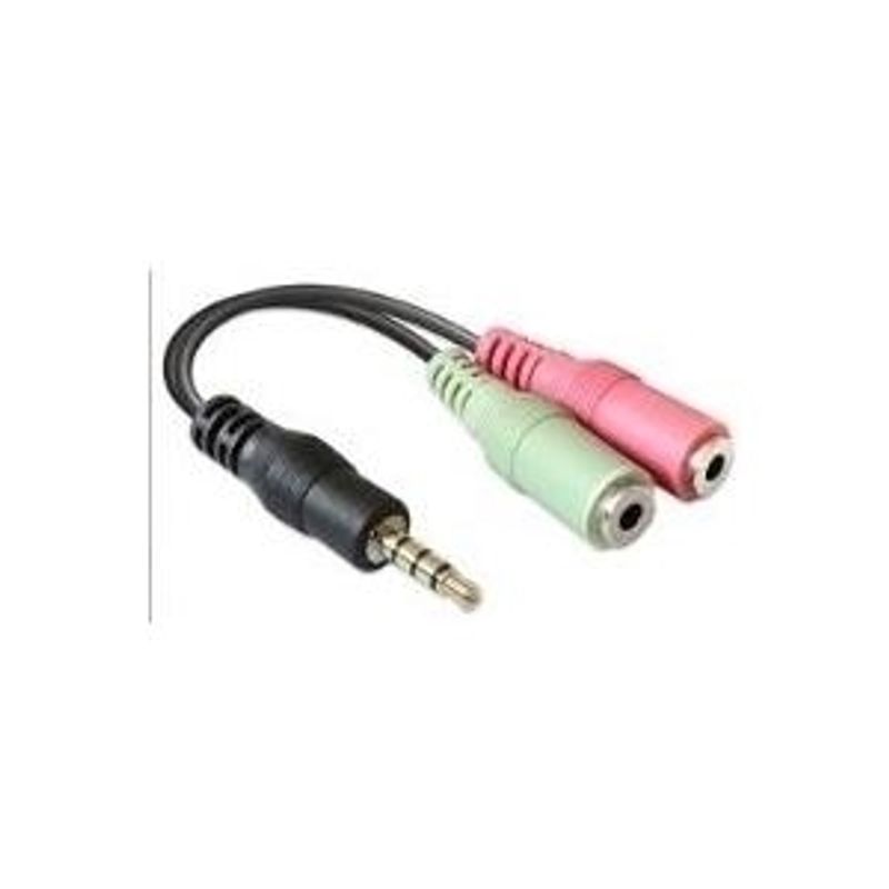 DeLOCK Adapter Adapter Klinkenstecker 3,5 mm > 2 x Klinkenbuchse 3  