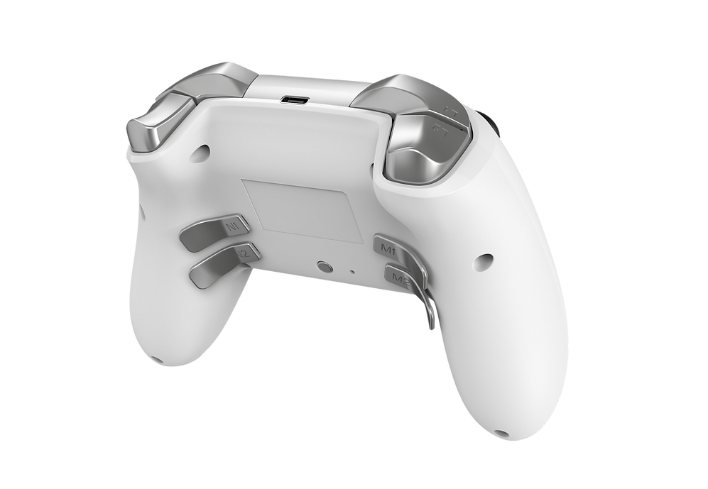 DragonShock Nebula Pro Gamepad Nintendo Switch Kabellos Bluetooth Weiß