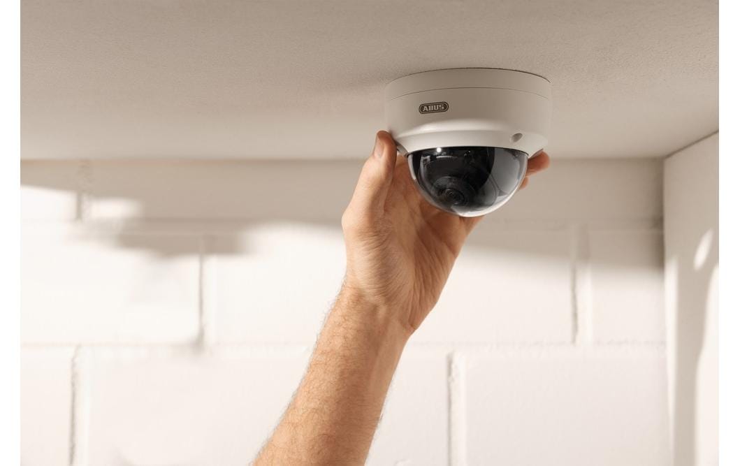 ABUS Security-Center TVIP48511 8 MPx IP PoE Mini Dome-Kamera Weiss