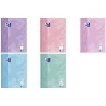 Oxford Collegeblock Touch Pastell, DIN A4+, liniert Lineatur 27, 80 Blatt, Optik Paper, 4-fach gelocht, - 1 Stück (400196078)