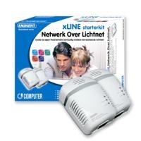 Eminent xLINE EM8013 Powerline-Adapter Starterkit 85 Mbit/s RJ-45