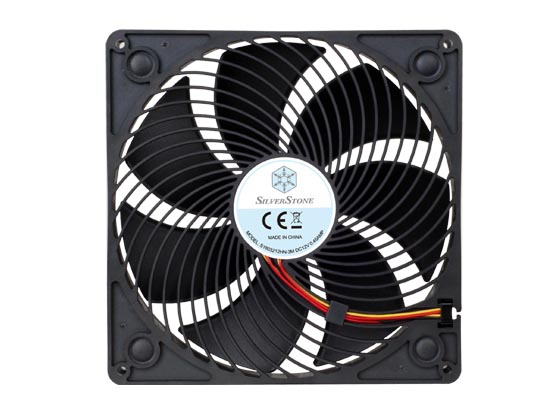 SilverStone SST-AP181 180 mm Gehäuselüfter 3-Pin Schwarz