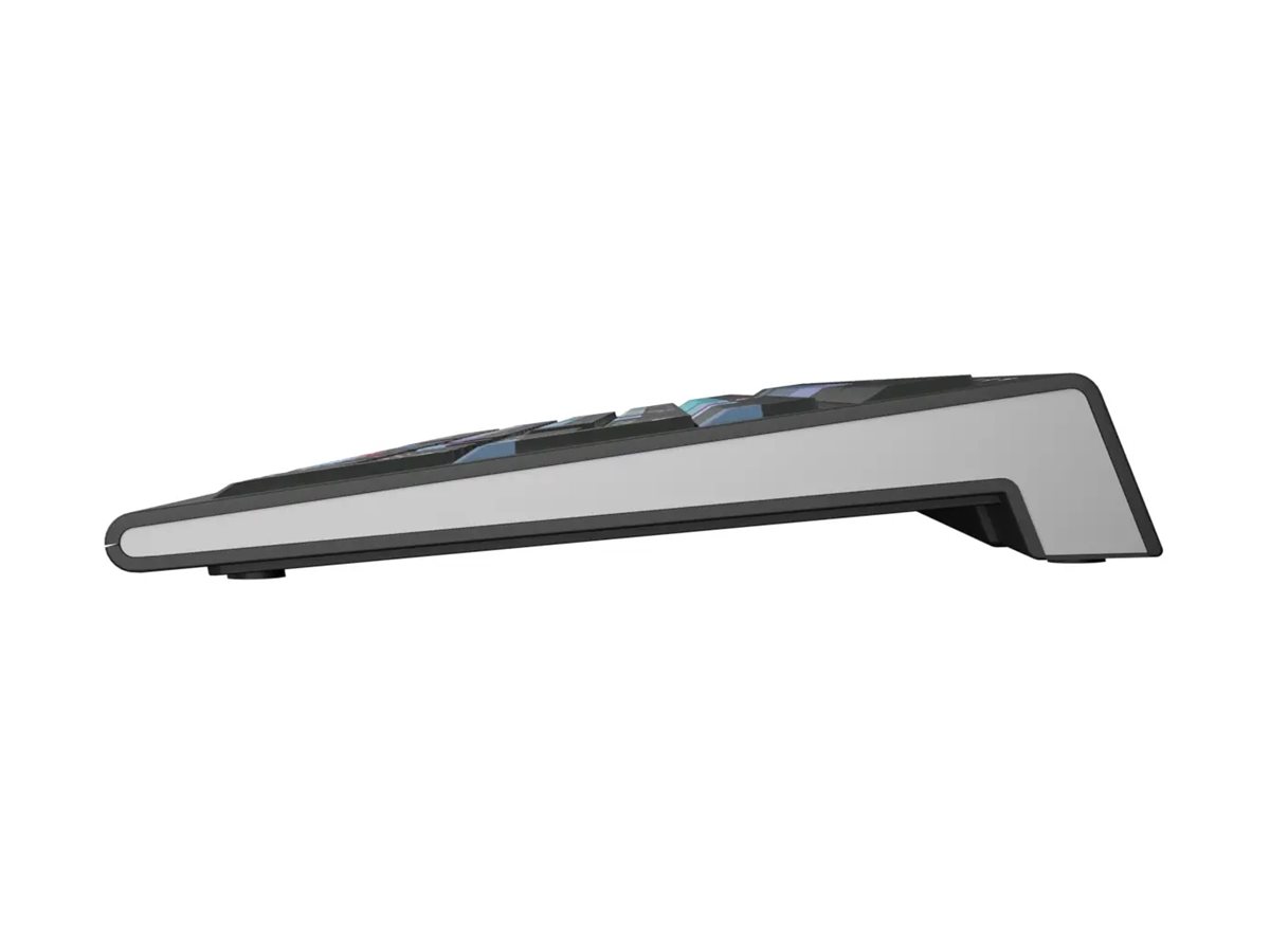 LogicKeyboard DaVinci Resolve Astra 2 USB Tastatur QWERTZ Schwarz