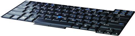 HP Tastatur Schwarz (378188-031)