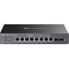 TP-Link Omada SG2210XMP-M2 V1,6 - Switch - L2+ - Smart - 8 x 100/1000/2,5G (PoE+) + 2 x 10Gb Ethernet SFP+ - Desktop, wandmontierbar - PoE+ (160 W) (SG2210XMP-M2)