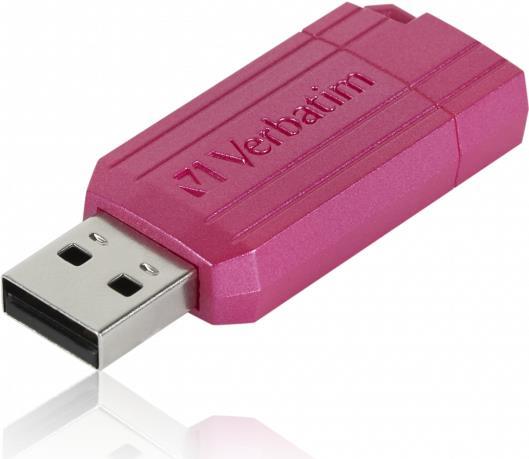 Verbatim PinStripe USB-Stick 128 GB USB Typ-A 2.0 Pink (49460)