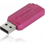 Verbatim PinStripe USB-Stick 128 GB USB Typ-A 2.0 Pink (49460)