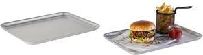 APS Serviertablett TREND, (B)370 x (T)265 x (H)20 mm aus Aluminium, stapelbar, nicht spülmaschinengeeignet, - 1 Stück (13381)
