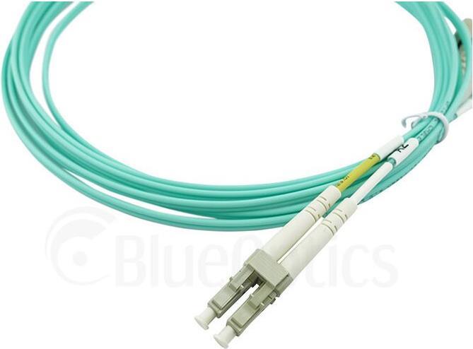 Kompatibles Corning 050502T512000001M BlueOptics Duplex LWL Patchkabel, LC-UPC/LC-UPC beige, 1 Meter, Multimode, G50/125µm OM3, Eingangsdämpfung: unter 0.2dB, Markenfaser, Keramik Ferrule, inkl. Messprotokoll (050502T512000001M-BO)