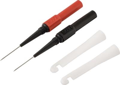 Voltcraft MMS-130 Messklemme Steckanschluss 4 mm Schwarz Rot 1 Set (VC-17155590)
