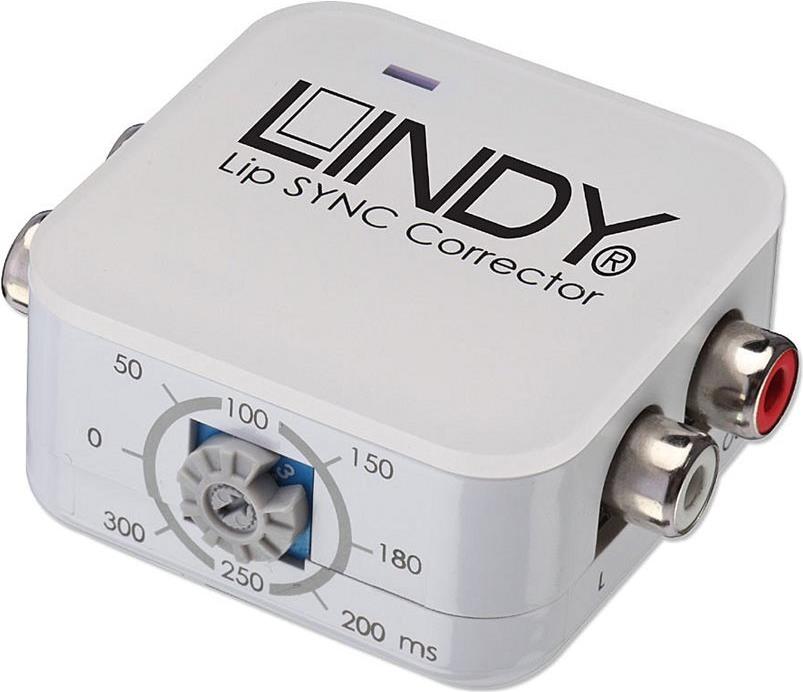 Lindy Lip Sync-Corrector - Audio-Verzögerungsbox (70449) (B-Ware)