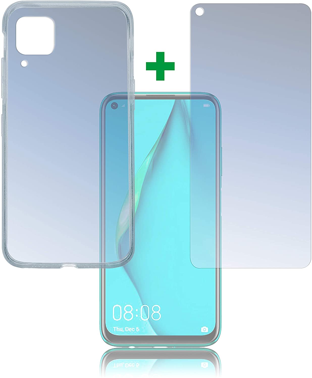 4smarts 360° Premium Protection Handy-Schutzhülle 16,3 cm (6.4" ) Cover Transparent (496149)