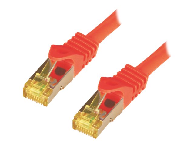 M-CAB CAT 7 S/FTP Patchkabel 0,5 m Rot