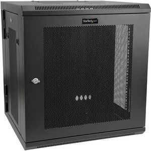 StarTech.com 12HE wandmontage Server Rack - bis zu 43cm tief (RK12WALHM)